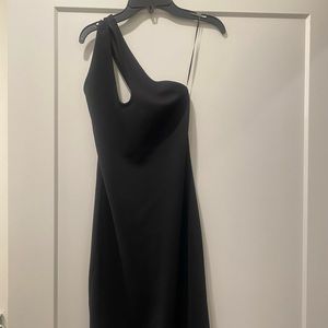 NWT - One Should Zara Black Midi Dress